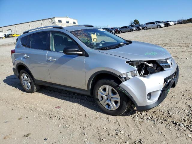 JTMZFREV7DD013552 - 2013 TOYOTA RAV4 LE SILVER photo 4