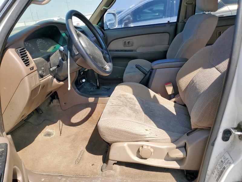 JT3GN86R8Y0144125 - 2000 TOYOTA 4RUNNER SR5 WHITE photo 7