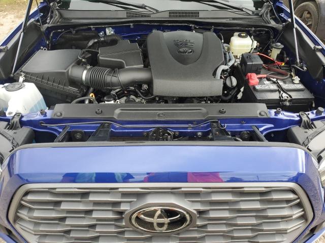 3TYCZ5AN4NT103523 - 2022 TOYOTA TACOMA DOUBLE CAB BLUE photo 11