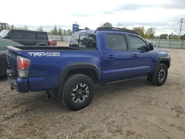 3TYCZ5AN4NT103523 - 2022 TOYOTA TACOMA DOUBLE CAB BLUE photo 3