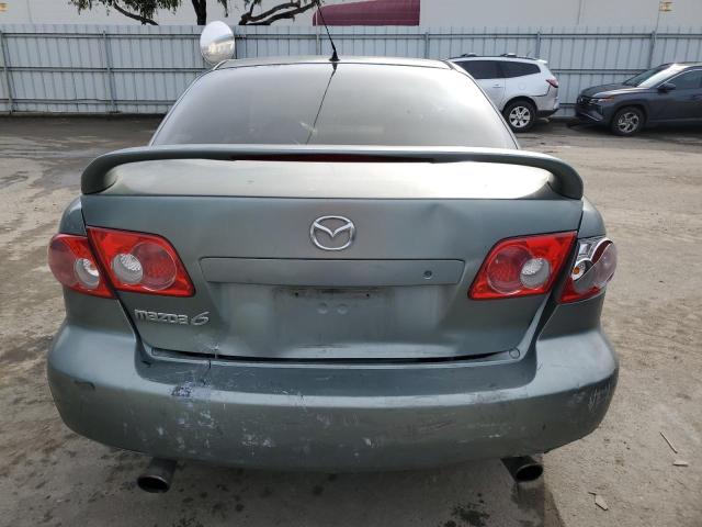 1YVFP80C145N40006 - 2004 MAZDA 6 I GREEN photo 6