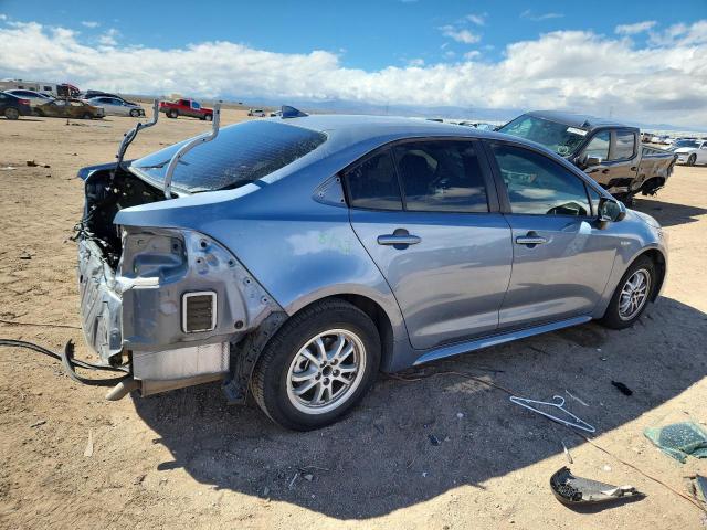 JTDEBRBEXLJ017464 - 2020 TOYOTA COROLLA LE 蓝色 照片 3