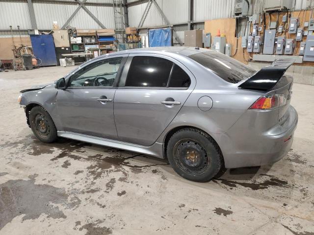 JA32U2FU6GU603748 - 2016 MITSUBISHI LANCER ES GRAY photo 2