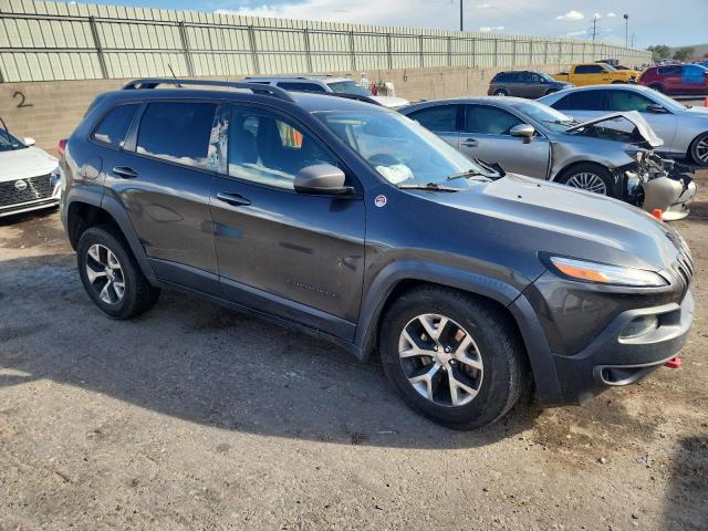 1C4PJMBS8EW277274 - 2014 JEEP CHEROKEE TRAILHAWK GRAY photo 4