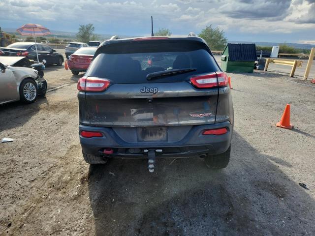 1C4PJMBS8EW277274 - 2014 JEEP CHEROKEE TRAILHAWK GRAY photo 6