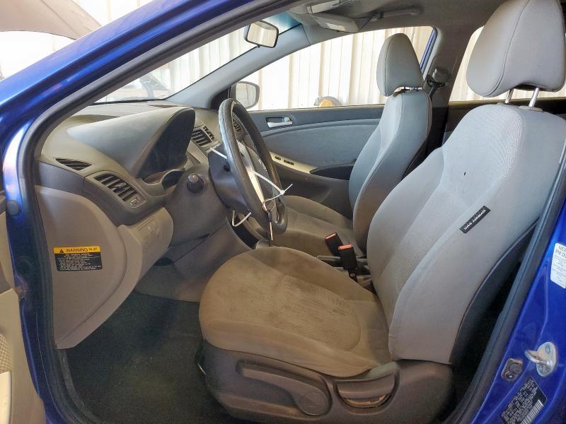 KMHCT4AE4DU409487 - 2013 HYUNDAI ACCENT GLS 蓝色 照片 7