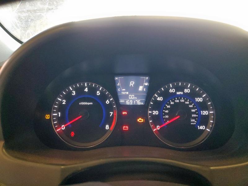 KMHCT4AE4DU409487 - 2013 HYUNDAI ACCENT GLS 蓝色 照片 9