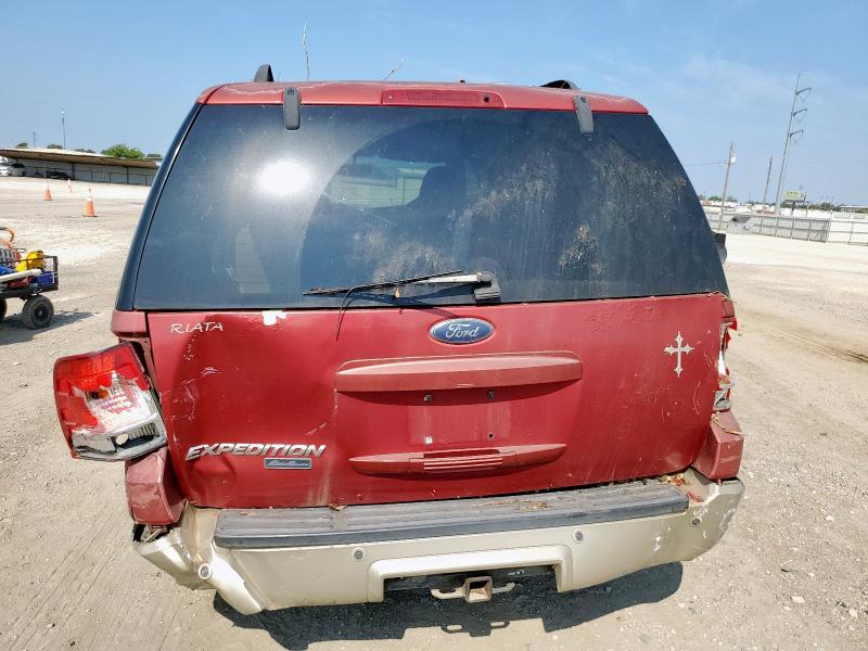 1FMFU17525LA73670 - 2005 FORD EXPEDITION EDDIE BAUER Қызыл фото 6