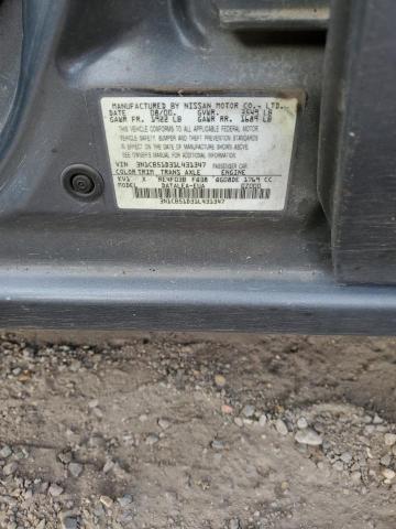 3N1CB51D31L431347 - 2001 NISSAN SENTRA XE GRAY photo 12