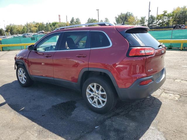 1C4PJMCB3HW556828 - 2017 JEEP CHEROKEE LATITUDE BURGUNDY photo 2