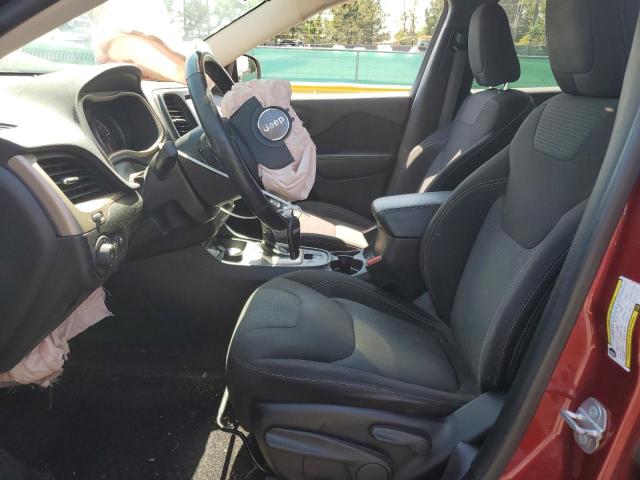 1C4PJMCB3HW556828 - 2017 JEEP CHEROKEE LATITUDE BURGUNDY photo 7