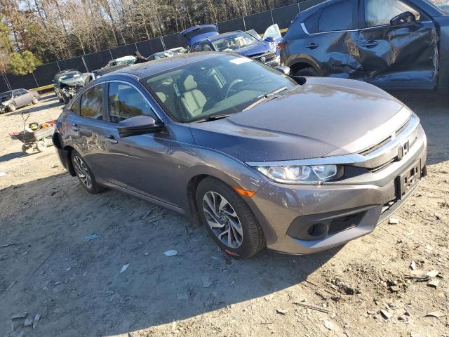 19XFC2F83HE044202 - 2017 HONDA CIVIC EX GRAY photo 4