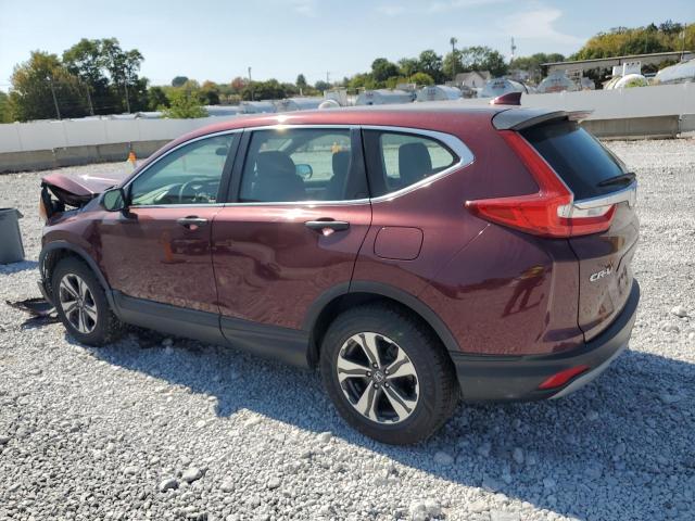 2HKRW6H3XHH220770 - 2017 HONDA CR-V LX MAROON photo 2