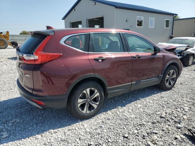 2HKRW6H3XHH220770 - 2017 HONDA CR-V LX MAROON photo 3