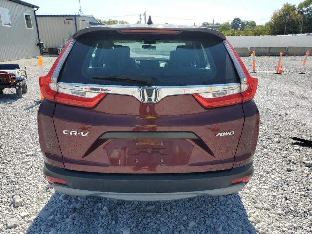 2HKRW6H3XHH220770 - 2017 HONDA CR-V LX MAROON photo 6