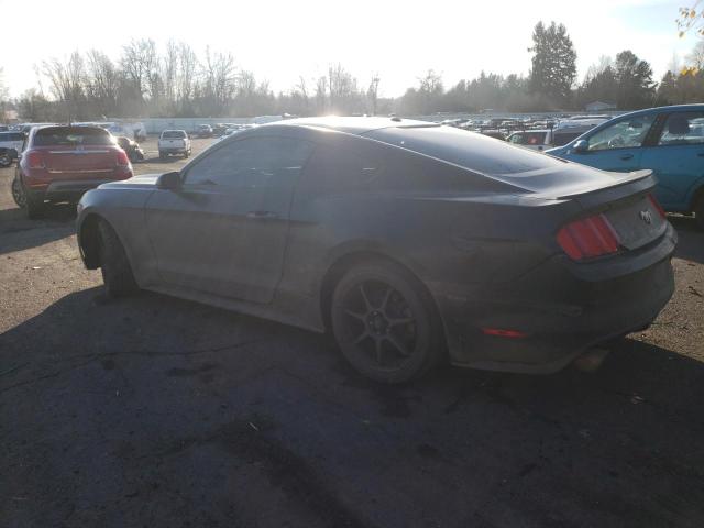 1FA6P8TH2H5273693 - 2017 FORD MUSTANG BLACK photo 2