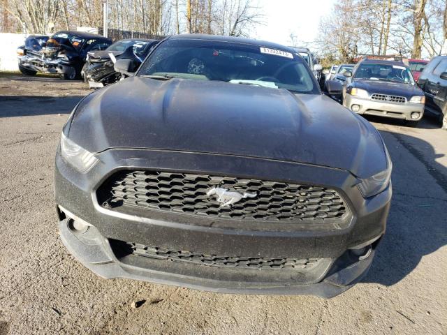 1FA6P8TH2H5273693 - 2017 FORD MUSTANG BLACK photo 5