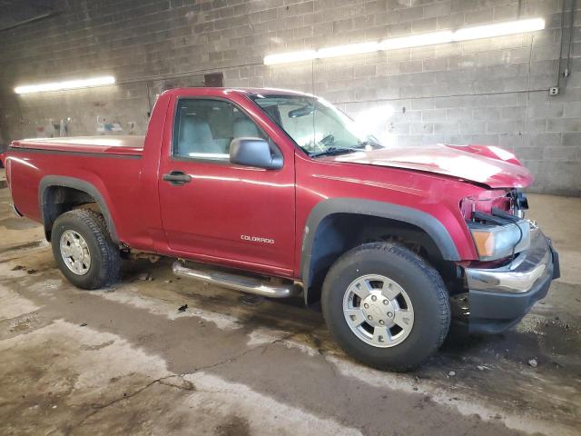 1GCDT148X58255598 - 2005 CHEVROLET COLORADO RED photo 4