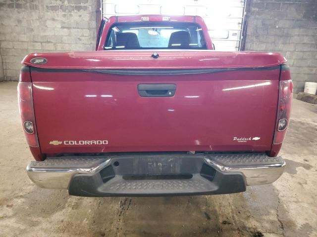 1GCDT148X58255598 - 2005 CHEVROLET COLORADO RED photo 6