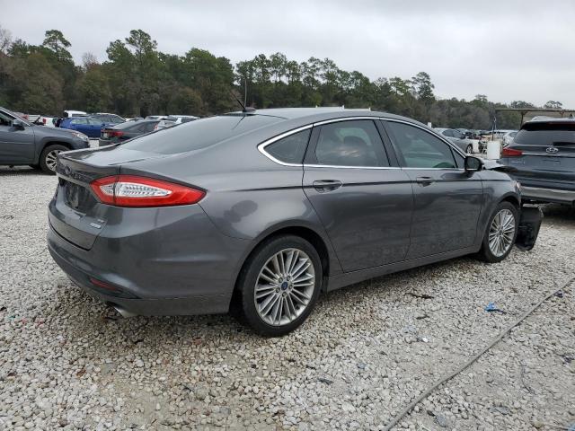 3FA6P0HD7ER193080 - 2014 FORD FUSION SE GRAY photo 3