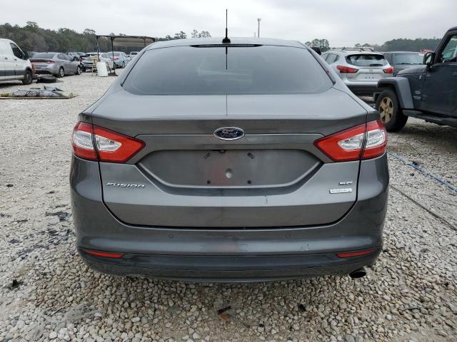 3FA6P0HD7ER193080 - 2014 FORD FUSION SE GRAY photo 6