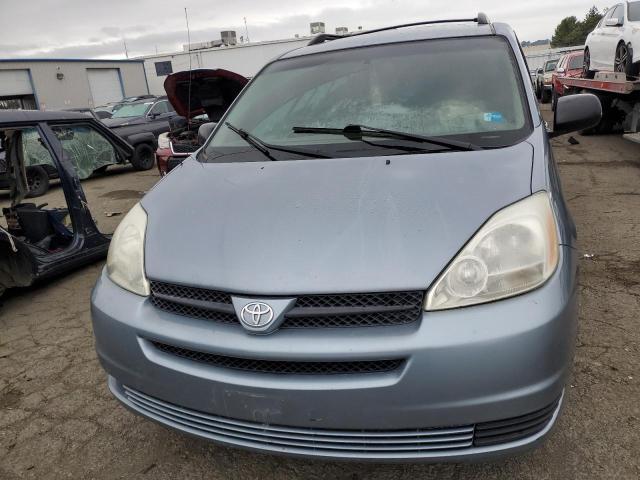 5TDZA23C94S138290 - 2004 TOYOTA SIENNA CE BLUE photo 5