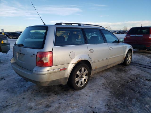 WVWYH63B03E152976 - 2003 VOLKSWAGEN PASSAT GLX 4MOTION SILVER photo 3