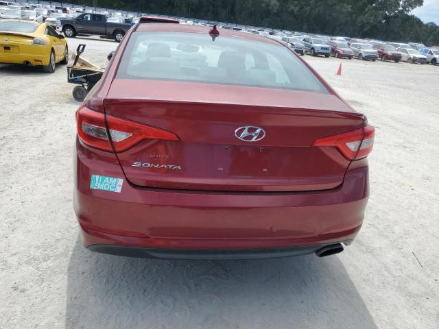 5NPE24AF7GH272259 - 2016 HYUNDAI SONATA SE 红色 照片 6