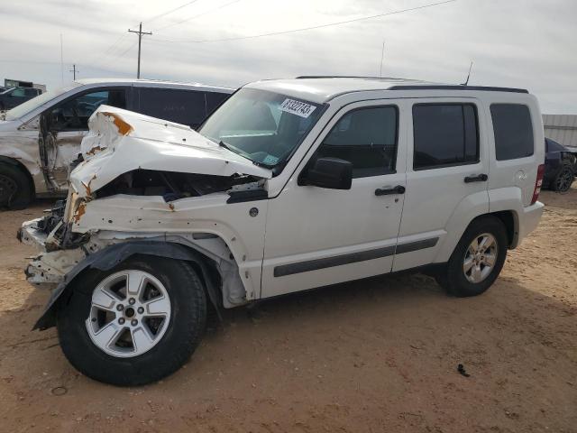 1J4PN2GKXAW175660 - 2010 JEEP LIBERTY SPORT WHITE photo 1