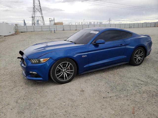 1FA6P8CF1H5247553 - 2017 FORD MUSTANG GT BLUE photo 1