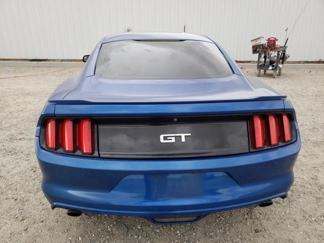 1FA6P8CF1H5247553 - 2017 FORD MUSTANG GT BLUE photo 6