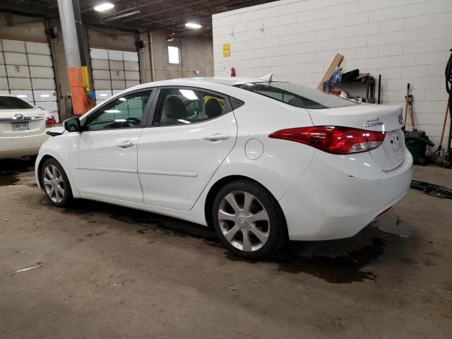 5NPDH4AE2DH368684 - 2013 HYUNDAI ELANTRA GLS WHITE photo 2