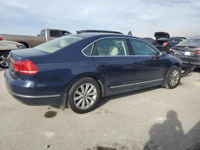 1VWCH7A37CC023704 - 2012 VOLKSWAGEN PASSAT SEL BLUE photo 3