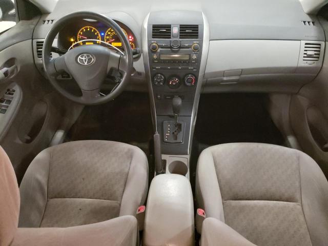 JTDBL40E399050063 - 2009 TOYOTA COROLLA BASE SILVER photo 8