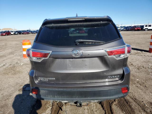 5TDJKRFHXFS096466 - 2015 TOYOTA HIGHLANDER XLE Boz foto 6