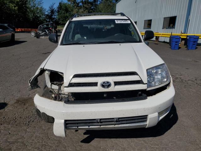 JTEBU14R040041161 - 2004 TOYOTA 4RUNNER SR5 Biały zdjęcie 5