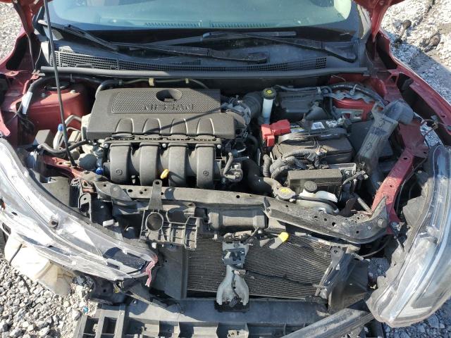 3N1AB7APXKY233446 - 2019 NISSAN SENTRA S RED photo 11