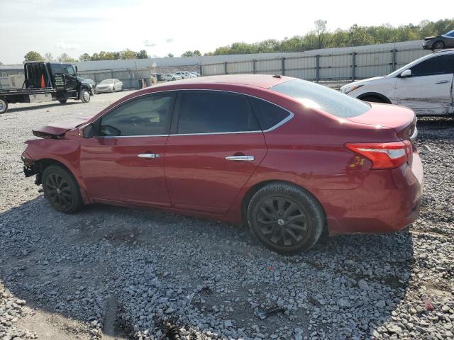 3N1AB7APXKY233446 - 2019 NISSAN SENTRA S RED photo 2