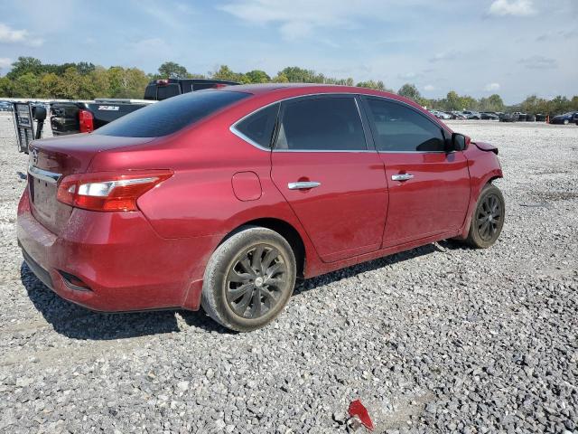 3N1AB7APXKY233446 - 2019 NISSAN SENTRA S RED photo 3