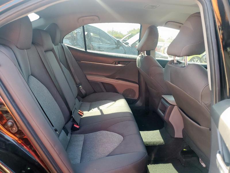 4T1C11AK8MU586490 - 2021 TOYOTA CAMRY LE BLACK photo 10