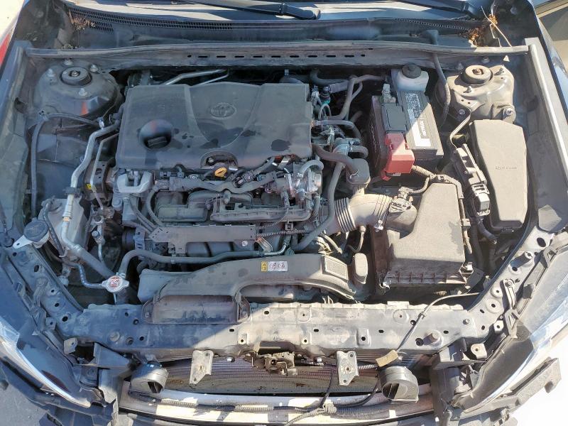 4T1C11AK8MU586490 - 2021 TOYOTA CAMRY LE BLACK photo 11