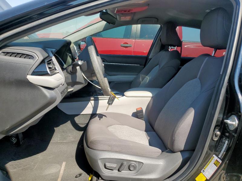 4T1C11AK8MU586490 - 2021 TOYOTA CAMRY LE BLACK photo 7