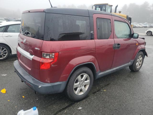 5J6YH2H79BL002494 - 2011 HONDA ELEMENT EX RED photo 3