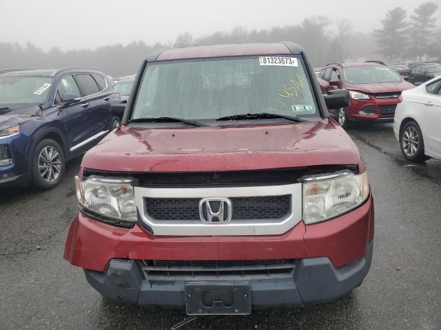 5J6YH2H79BL002494 - 2011 HONDA ELEMENT EX RED photo 5