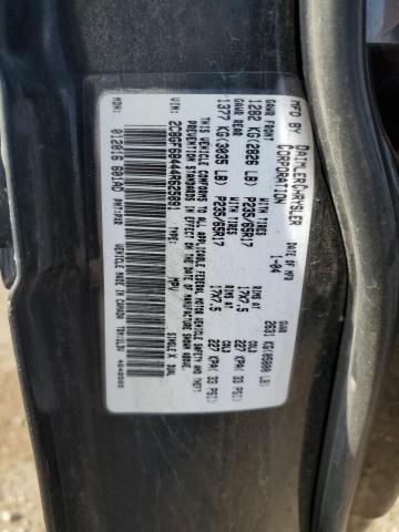 2C8GF68444R625891 - 2004 CHRYSLER PACIFICA GRAY photo 12