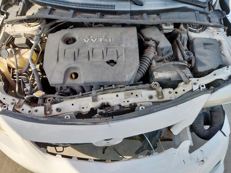 2T1BU4EE3AC276527 - 2010 TOYOTA COROLLA BASE Білий фото 11