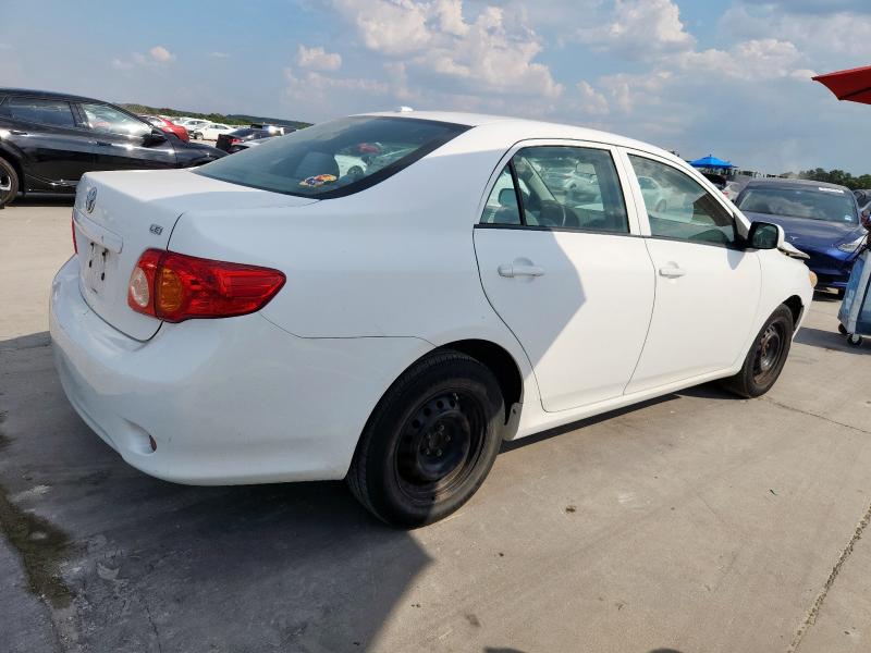 2T1BU4EE3AC276527 - 2010 TOYOTA COROLLA BASE Білий фото 3