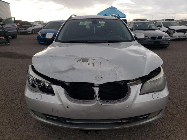 WBAPT7C57AC237037 - 2010 BMW 535 XI SILVER photo 5