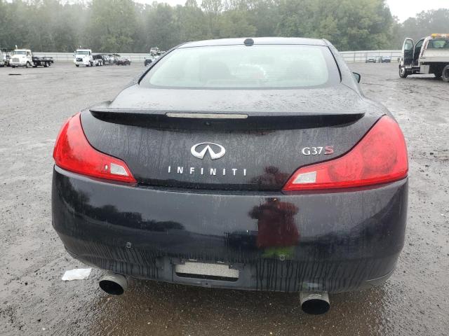 JN1CV6EK8AM101604 - 2010 INFINITI G37 BASE BLACK photo 6