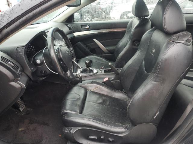 JN1CV6EK8AM101604 - 2010 INFINITI G37 BASE BLACK photo 7